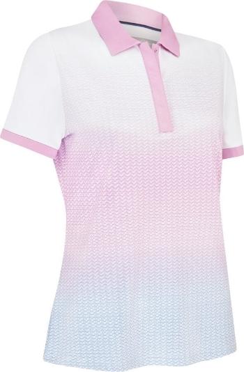 Callaway Chev Gradient Short Sleeve Womens Brilliant White S Polo košile