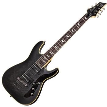 Schecter Omen Extreme-7 SeeThru Black Elektrická kytara