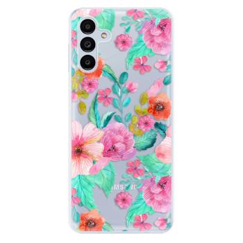 Odolné silikonové pouzdro iSaprio - Flower Pattern 01 - Samsung Galaxy A13 5G