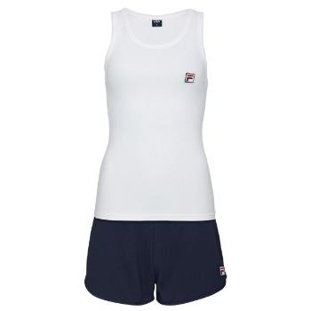 Fila JERSEY RIB TANK FRENCH TERRY SHORT PANT PYJAMAS W Dámské pyžamo, tmavě modrá, velikost