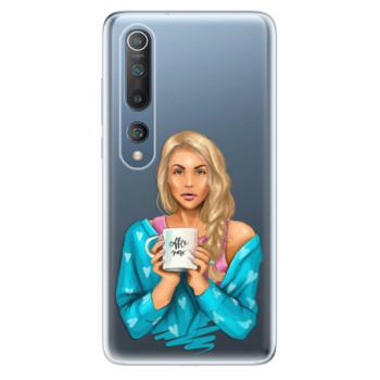 Odolné silikonové pouzdro iSaprio - Coffe Now - Blond - Xiaomi Mi 10 / Mi 10 Pro