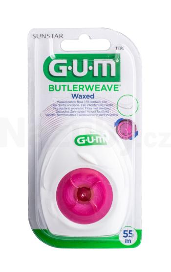 GUM Weave zubní nit voskovaná 55 m