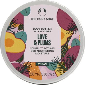 The Body Shop Tělové máslo pro normální až suchou pokožku Love & Plums (Body Butter) 200 ml