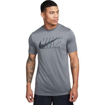 Nike DRI-FIT Pánské tréninkové tričko, šedá, velikost