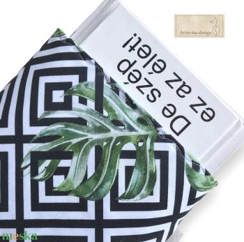 LEVÉL mintás prémium könyvtok, tablet tok - SZÜLETÉSNAP - Artiroka design