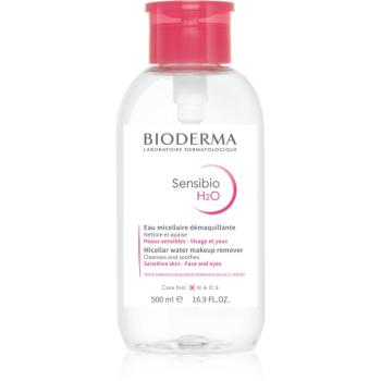 Bioderma Sensibio H2O micelární voda pro citlivou pleť s dávkovačem 500 ml