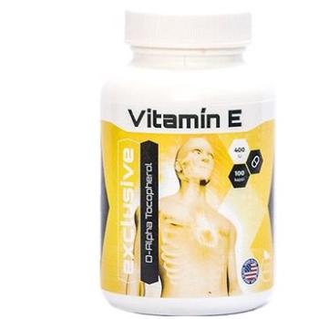 Vitamín E 400 IU přírodní, 100 kapslí  (23760)