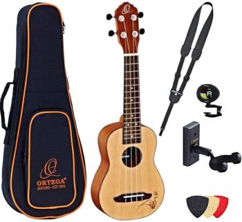 Ortega RU5-SO Deluxe SET Natural Sopránové ukulele