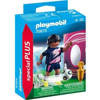 Playmobil 70875 Fotbalistka s brankou (4008789708755)