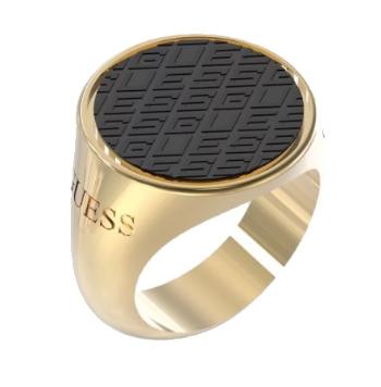 Guess Stylový pozlacený prsten King`s Road JUMR03222JWYGBK 60 mm