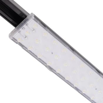 T-LED Černé lištové LED svítidlo 120cm 54W 90° 3F Barva světla: Teplá bílá 105742