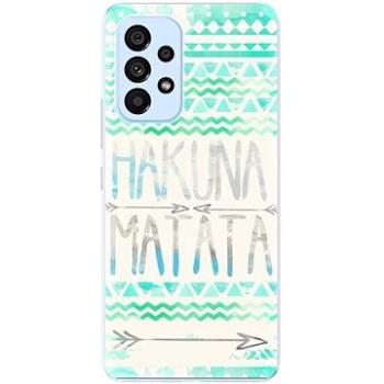 iSaprio Hakuna Matata Green pro Samsung Galaxy A73 5G (hakug-TPU3-A73-5G)