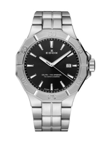 EDOX Delfin Quartz Date 53021-3M-NIN