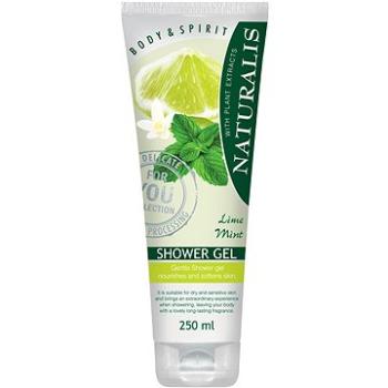 NATURALIS Sprchový gel v tubě Lime & Mint 250 ml (8596048001847)