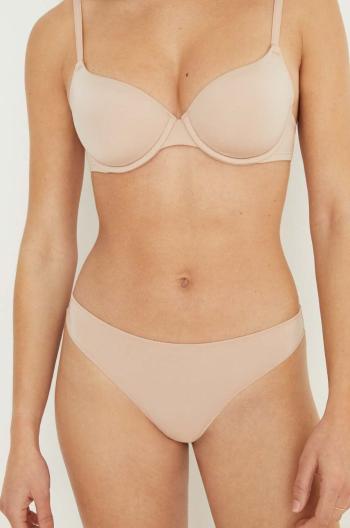 Tanga women'secret béžová barva, 4302077