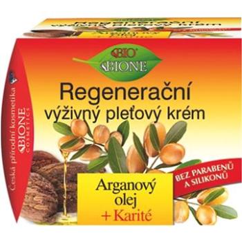 BIONE COSMETICS Bio Arganový olej a Karité Regenerační výživný pleťový krém 51 ml (8595061608316)