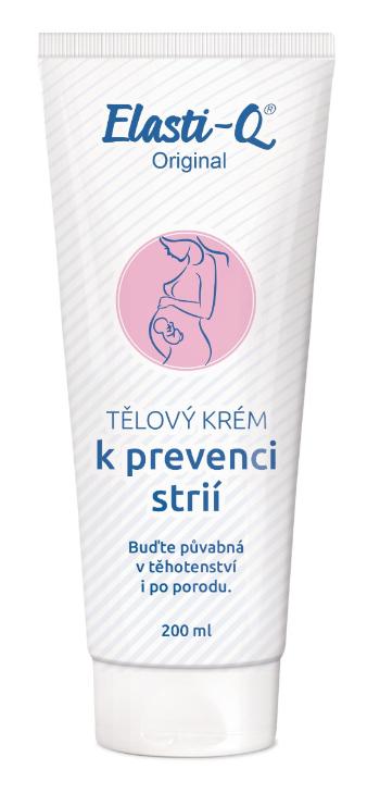 Elasti-q Original Tělový krém k prevenci strií 200 ml