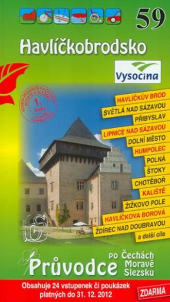 Havlíčkobrodsko 59. - Průvodce po Č,M,S + volné vstupenky a poukázky