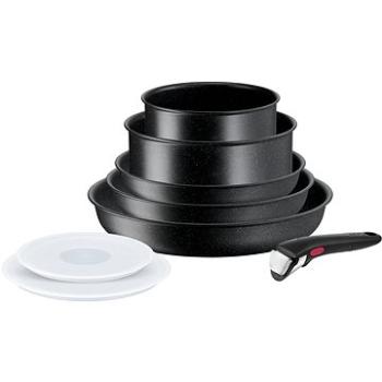 Tefal Sada nádobí 8 ks Ingenio Black Stone L3998802 (L3998802)