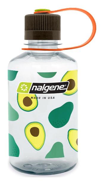 Nalgene Narrow Mouth 0,5 l Clear/Avocados Sustain