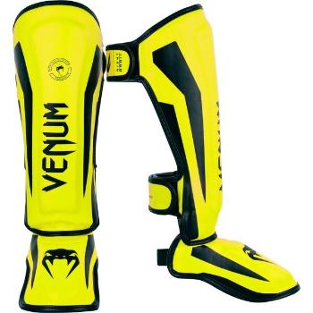 Venum LITE SHIN GUARDS KIDS - EXCLUSIVE Dětské chrániče holení, žlutá, velikost