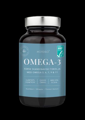 Nordbo Scandinavian Omega-3 Trout Oil 120 kapslí