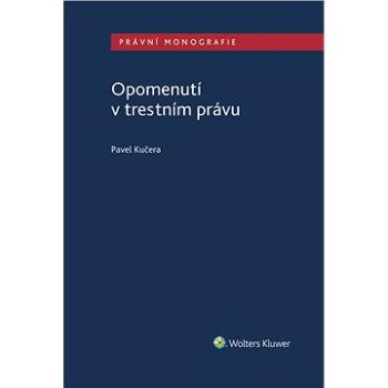 Opomenutí v trestním právu (978-80-759-8407-4)