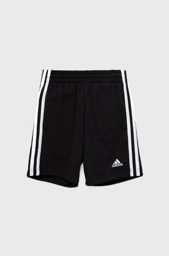 Dětské kraťasy adidas Performance H65791 černá barva, nastavitelný pas