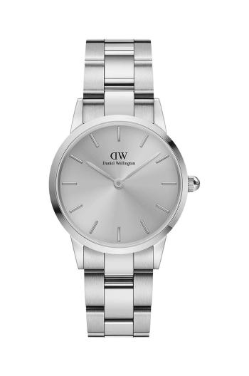 Hodinky Daniel Wellington Iconic Link Unitone 28 stříbrná barva