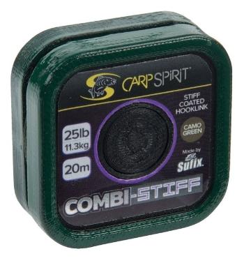 Carp Spirit Šňůra Combi Stiff Coated Braid Camo Green 20m - 25lb