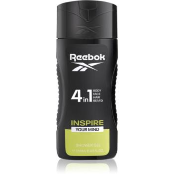 Reebok Inspire Your Mind energizující sprchový gel 4 v 1 pro muže 250 ml