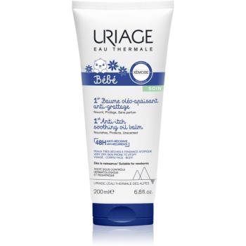 Uriage Bébé 1st Anti-Itch Soothing Oil Balm zklidňující balzám pro suchou až atopickou pokožku pro děti od narození 200 ml