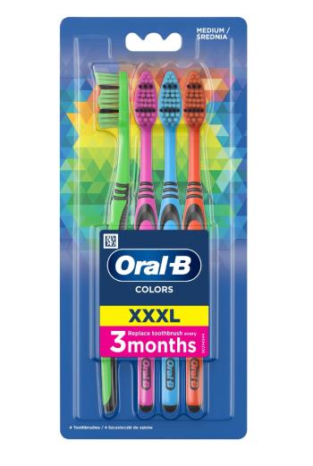 Oral-B Color Collection zubní kartáček 4 ks