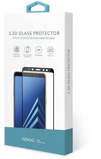 Üvegfólia Epico Glass Samsung Galaxy A51 2.5D üvegfólia - fekete