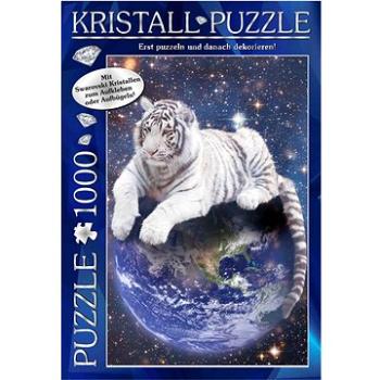 Puzzle s drahokamy Swarovski Svět objevů 1000 dílků (4260092645930)