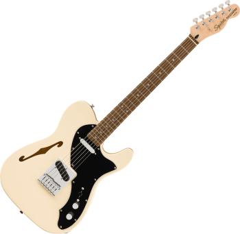 Fender Squier Affinity Series Telecaster Thinline LRL Olympic White Elektrická kytara