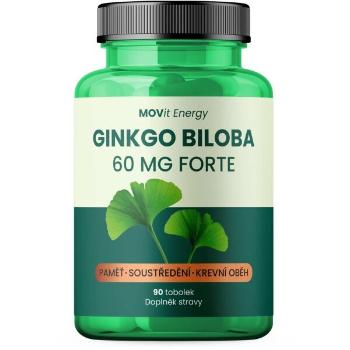 MOVIT ENERGY MOVIT GINKGO BILOBA 60 MG FORTE 90 TOBOLEK Doplněk stravy, , velikost