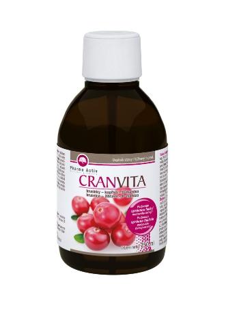 Pharma Activ CRANVITA brusinky kopřiva D-manósa 250 ml