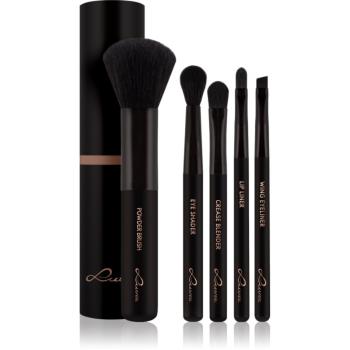 Luvia Cosmetics Travel Set Espresso sada štětců cestovní