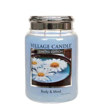 Village Candle Vonná svíčka ve skle Body & Mind Limited Edition 602 g