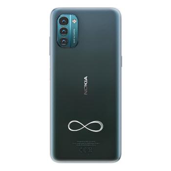 Odolné silikonové pouzdro iSaprio - čiré - Infinity - Nokia G11 / G21