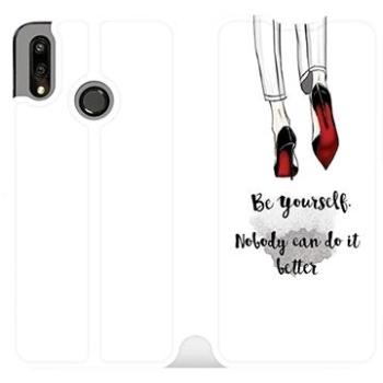 Flipové pouzdro na mobil Huawei P Smart 2019 - M046P Be yourself (5903226714032)