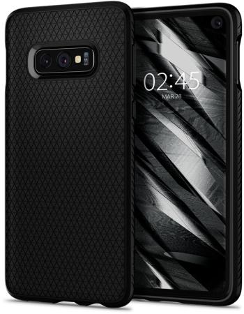 Telefon tok Spigen Liquid Air Samsung Galaxy S10e matt fekete tok