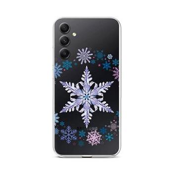 TopQ Kryt Samsung A34 Snowflake 93170 (93170)