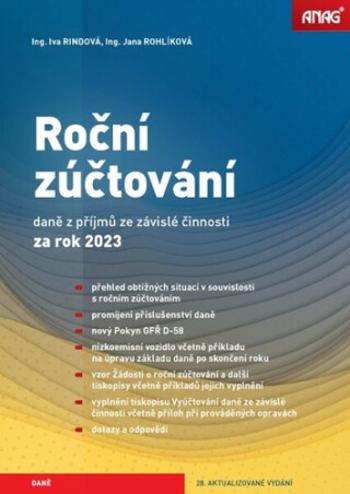 Roční zúčtování daně z příjmů ze závislé činnosti - Ing. Iva Rindová, Ing. Jana Rohlíková