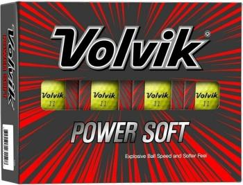 Volvik Power Soft Yellow Golfové míčky