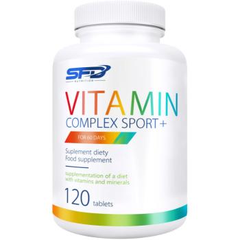 SFD Nutrition Vitamin Complex Sport+ komplexní multivitamín pro sportovce 120 tbl