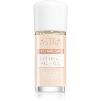 Astra Make-up S.O.S Nail Care Coconut Rich Oil kokosový olej na nehty a nehtovou kůžičku 12 ml