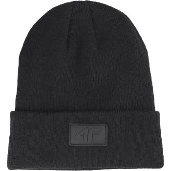 4F WINTER CAP Unisex čepice, černá, velikost