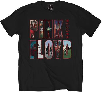 Pink Floyd Tričko Echoes Album Montage Unisex Black L